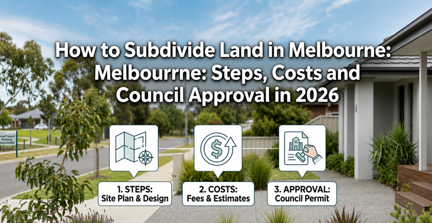 How To Subdivide Land In Melbourne Steps, Costs And Council Approval In 2026 (1)